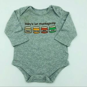 Thanksgiving Onesie 3-6 Months
